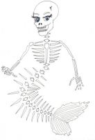Skeletal Mermaid